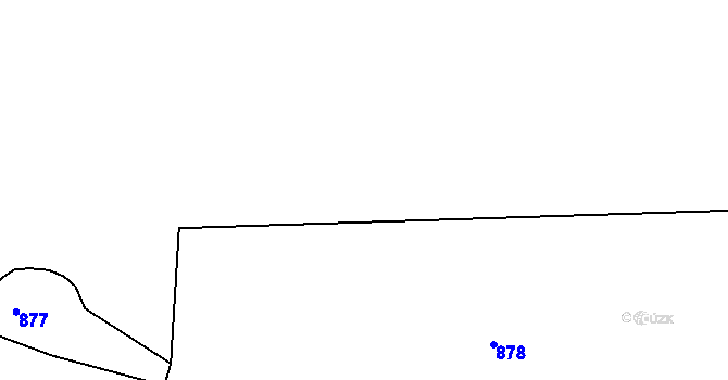 Parcela st. 246 v KÚ Skřivany, Katastrální mapa