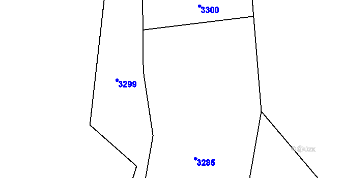 Parcela st. 50/1 v KÚ Skuhrov u Železného Brodu, Katastrální mapa