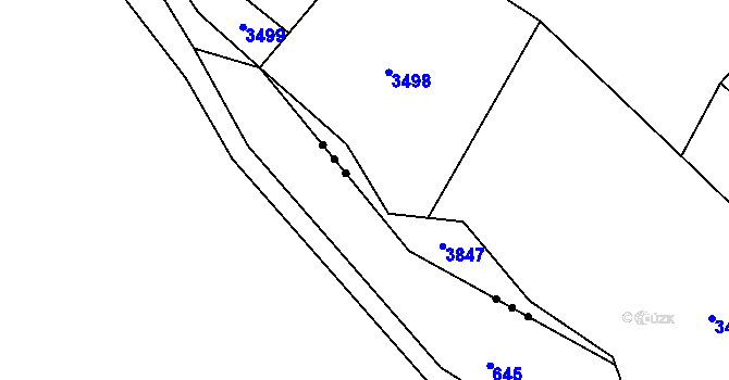 Parcela st. 2178 v KÚ Skuhrov u Železného Brodu, Katastrální mapa