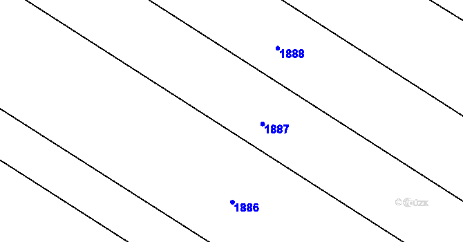 Parcela st. 569/119 v KÚ Smidary, Katastrální mapa