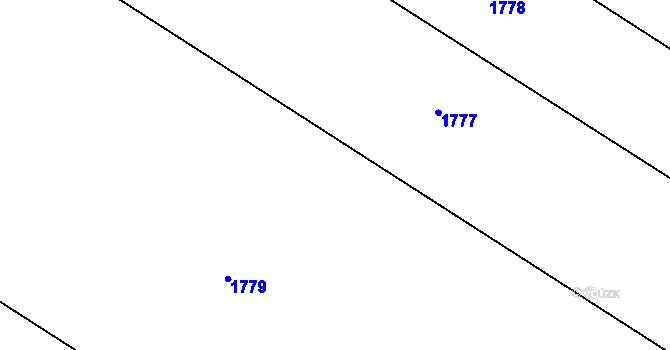 Parcela st. 569/147 v KÚ Smidary, Katastrální mapa