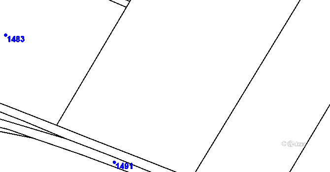 Parcela st. 719/36 v KÚ Smidary, Katastrální mapa