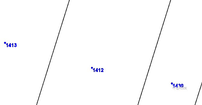 Parcela st. 743/31 v KÚ Smidary, Katastrální mapa