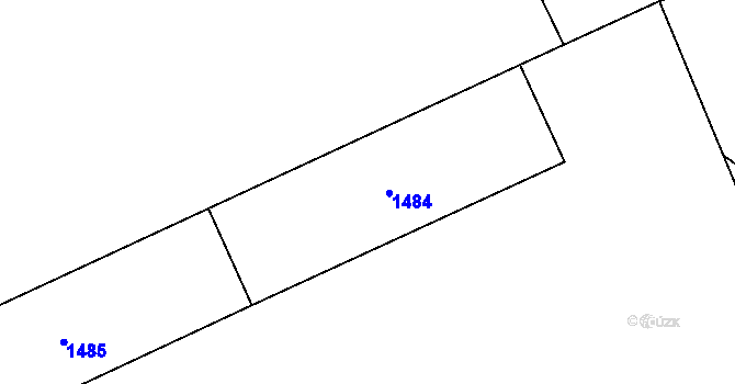 Parcela st. 493/3 v KÚ Smiřice, Katastrální mapa