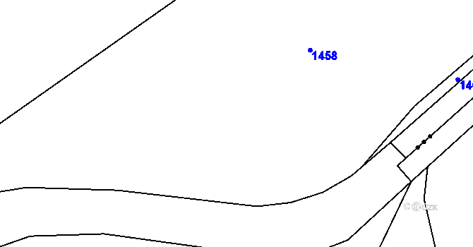 Parcela st. 658/17 v KÚ Smiřice, Katastrální mapa