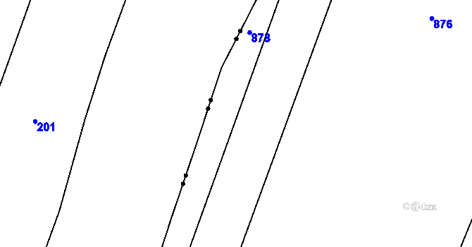 Parcela st. 244/12 v KÚ Smržovice, Katastrální mapa