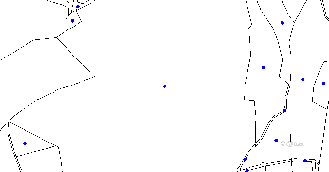 Parcela st. 470/3 v KÚ Sněžná, Katastrální mapa