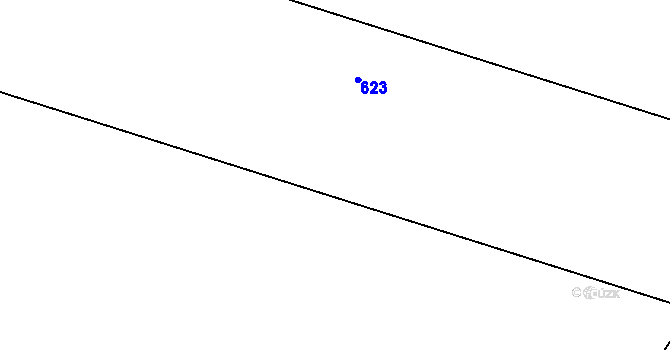 Parcela st. 275/29 v KÚ Sobíšky, Katastrální mapa