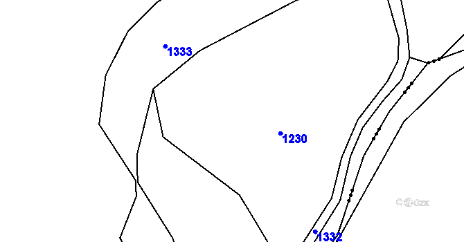 Parcela st. 339/38 v KÚ Sopřeč, Katastrální mapa