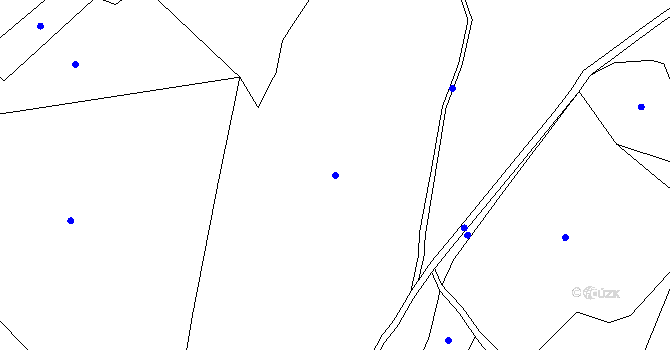 Parcela st. 309 v KÚ Milov, Katastrální mapa