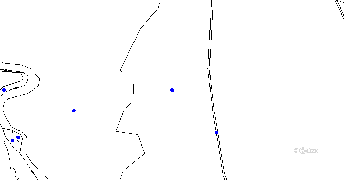 Parcela st. 443/1 v KÚ Holičky u Staré Hlíny, Katastrální mapa