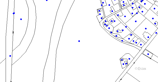 Parcela st. 230/2 v KÚ Stará Chodovská, Katastrální mapa