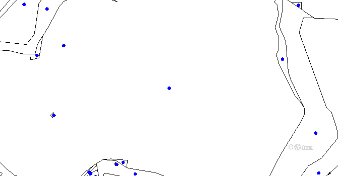 Parcela st. 40/13 v KÚ Nové Hobzí, Katastrální mapa