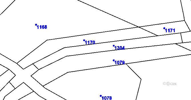 Parcela st. 846/10 v KÚ Petrušov, Katastrální mapa