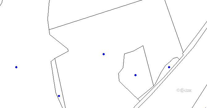 Parcela st. 571 v KÚ Beroun u Starého Sedla, Katastrální mapa