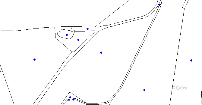 Parcela st. 573 v KÚ Beroun u Starého Sedla, Katastrální mapa