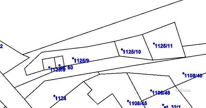 Parcela st. 66 v KÚ Heřmanov u Starého Sedla, Katastrální mapa