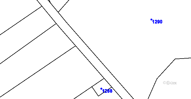 Parcela st. 229/3 v KÚ Staré Smrkovice, Katastrální mapa