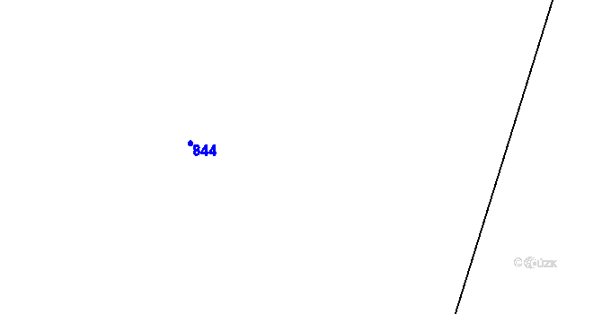 Parcela st. 208 v KÚ Starosedlský Hrádek, Katastrální mapa