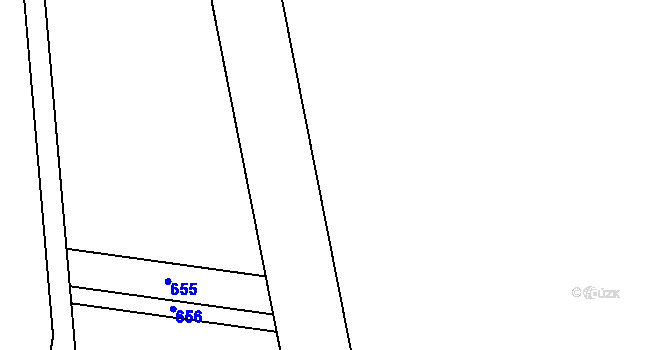 Parcela st. 431/12 v KÚ Starosedlský Hrádek, Katastrální mapa