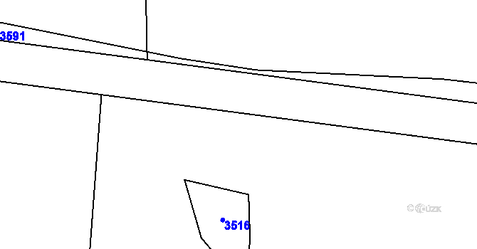 Parcela st. 2292/55 v KÚ Stebno u Petrohradu, Katastrální mapa
