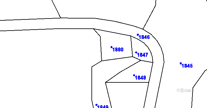 Parcela st. 918/3 v KÚ Stebno u Dubic, Katastrální mapa
