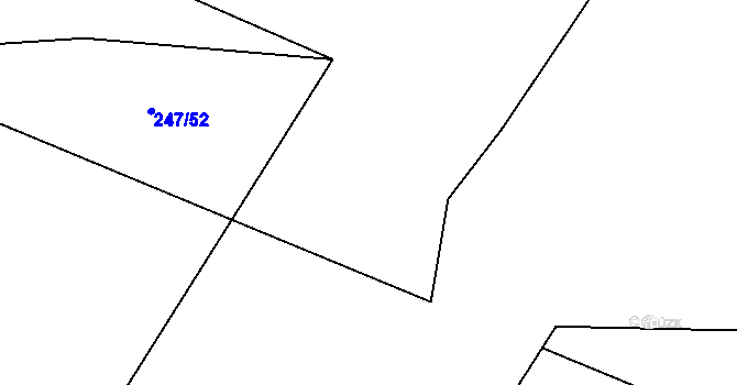 Parcela st. 278/20 v KÚ Bylochov, Katastrální mapa