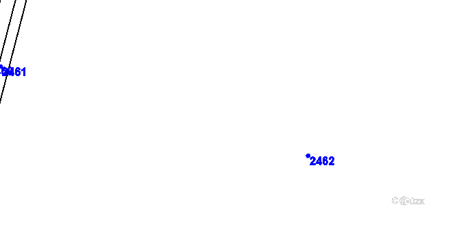 Parcela st. 200/9 v KÚ Strachotín, Katastrální mapa