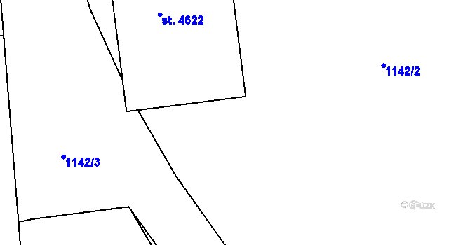 Parcela st. 2174 v KÚ Strakonice, Katastrální mapa