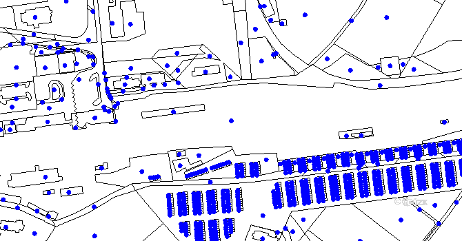 Parcela st. 1066/3 v KÚ Strakonice, Katastrální mapa