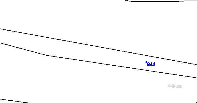 Parcela st. 403/5 v KÚ Stratov, Katastrální mapa
