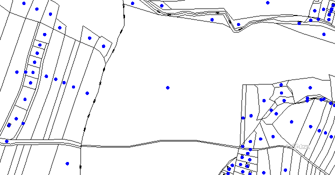 Parcela st. 162/1 v KÚ Maleny, Katastrální mapa