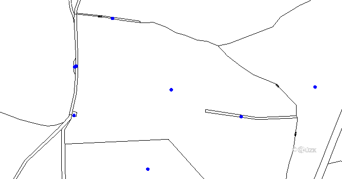 Parcela st. 30/1 v KÚ Jelcovy Lhotky, Katastrální mapa