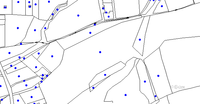 Parcela st. 771/14 v KÚ Střítež, Katastrální mapa