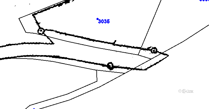 Parcela st. 2924/14 v KÚ Střítež nad Ludinou, Katastrální mapa