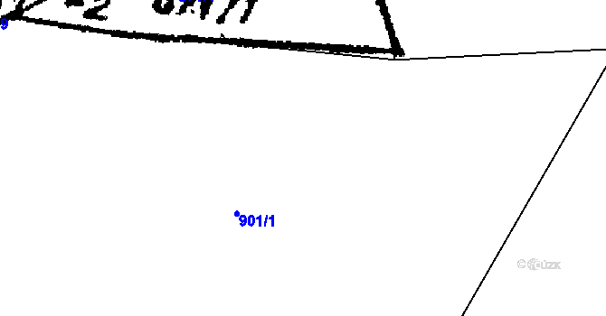 Parcela st. 932/26 v KÚ Studánka u Tachova, Katastrální mapa
