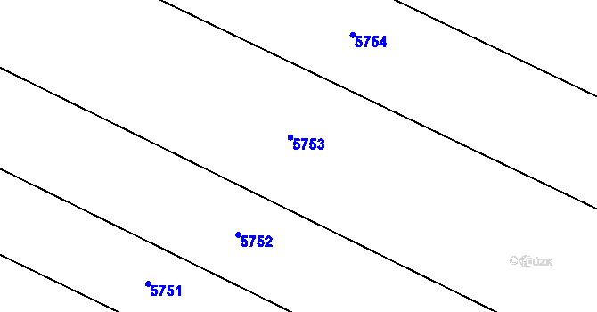Parcela st. 374/1 v KÚ Sudice u Boskovic, Katastrální mapa