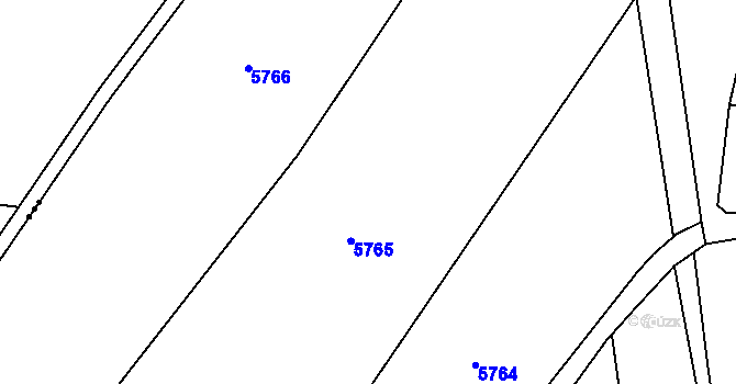 Parcela st. 374/4 v KÚ Sudice u Boskovic, Katastrální mapa