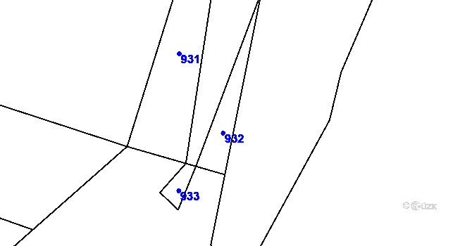 Parcela st. 286/19 v KÚ Sudoměř, Katastrální mapa