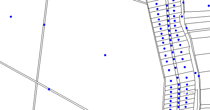 Parcela st. 476/4 v KÚ Suchá u Nechanic, Katastrální mapa