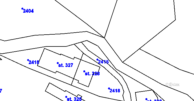 Parcela st. 994/3 v KÚ Suchdol u Konice, Katastrální mapa