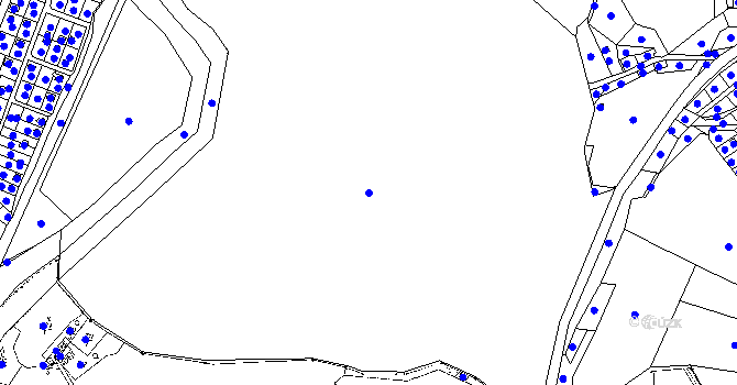 Parcela st. 141/1 v KÚ Divišov u Sušice, Katastrální mapa