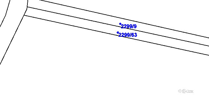 Parcela st. 2299/12 v KÚ Svatobořice, Katastrální mapa