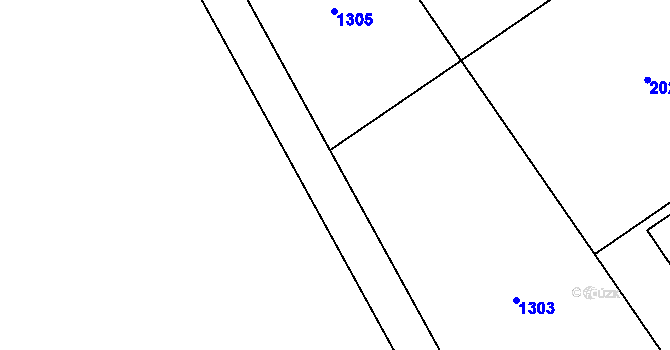 Parcela st. 211 v KÚ Hrachov, Katastrální mapa