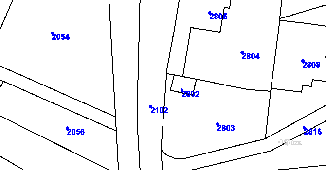 Parcela st. 1174/14 v KÚ Svébohov, Katastrální mapa