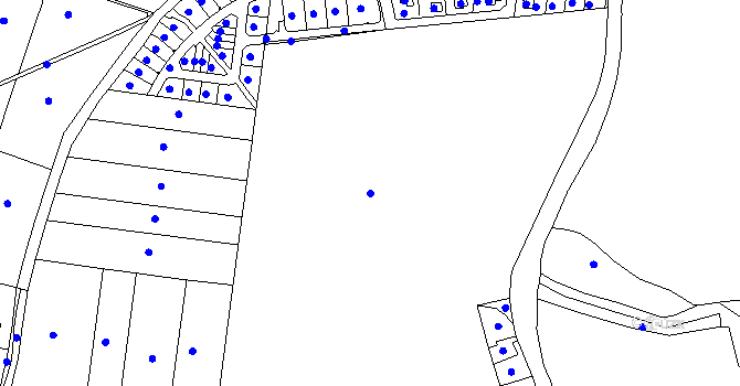 Parcela st. 549/1 v KÚ Světlá nad Sázavou, Katastrální mapa