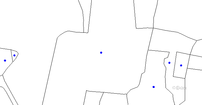 Parcela st. 680/8 v KÚ Světlík, Katastrální mapa