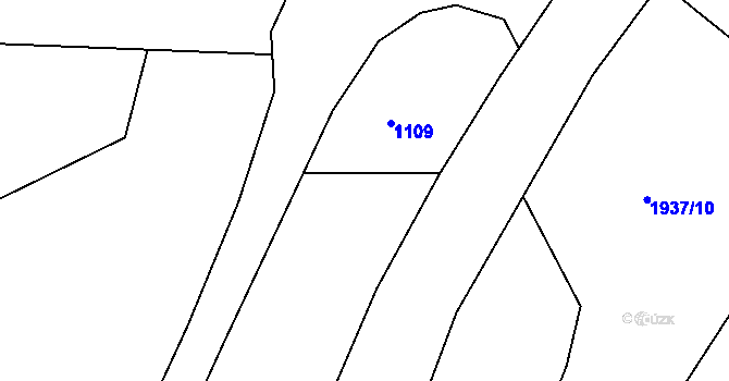Parcela st. 183/7 v KÚ Svinaře, Katastrální mapa