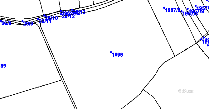 Parcela st. 208/1 v KÚ Svinaře, Katastrální mapa