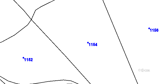 Parcela st. 308/1 v KÚ Svinaře, Katastrální mapa